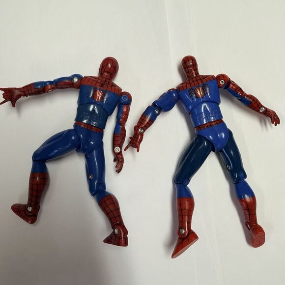 Vintage Toy Biz Spider-Man Action Figures Lot of 2 (1992 Marvel) - Picture 4 of 14